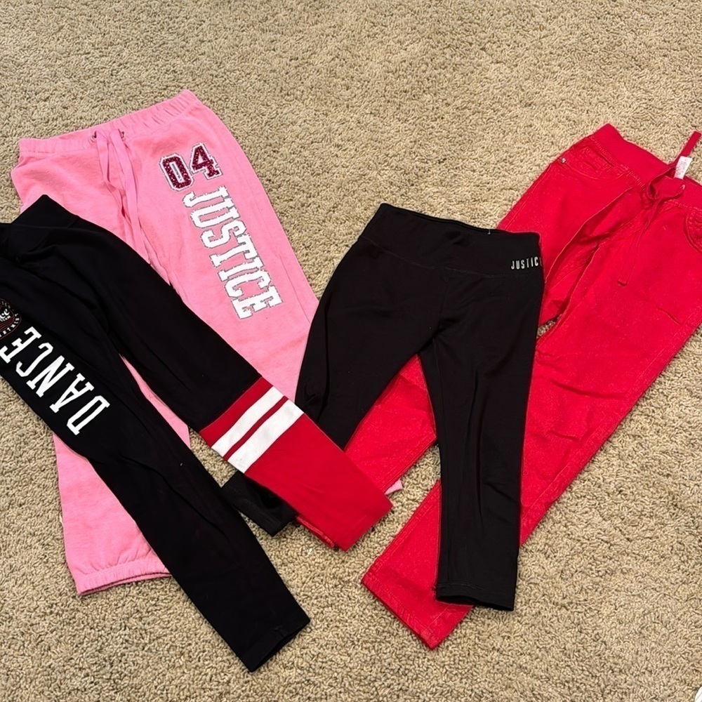 Lot - Justice Size 10 bottoms